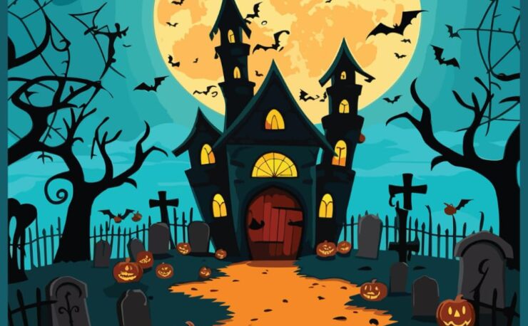 Happy Halloween - Adult Coloring Book